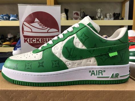 lv air force green|louis vuitton af1 green.